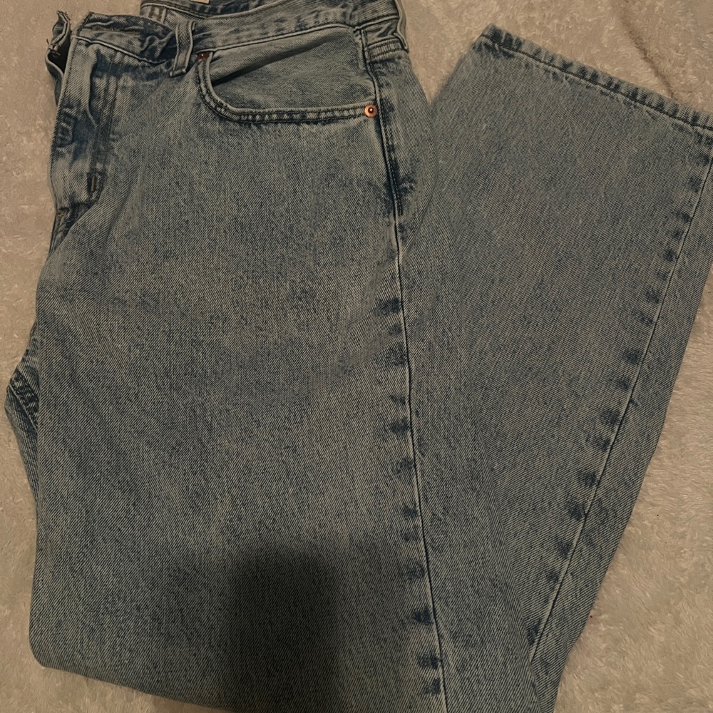 Levi's Light Blue Straight Jeans